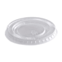 Plastic Lid for 3.25 to 5.5 oz. Souffle Cup / Portion Cup-2500/Pack