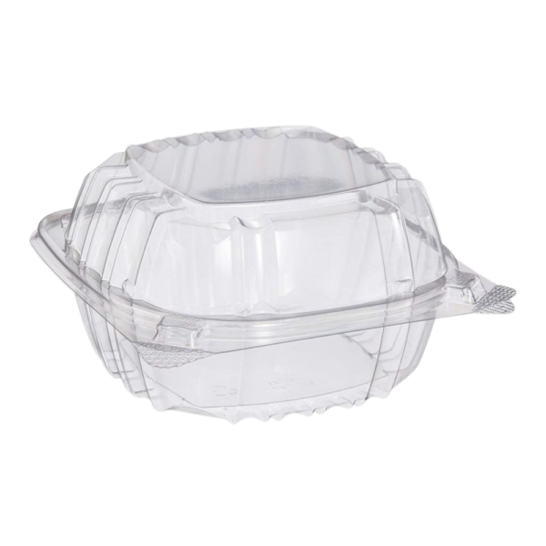 Clear Hinged Container 6x6 (300/case)