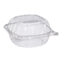 Clear Hinged Container 6x6 (300/case)